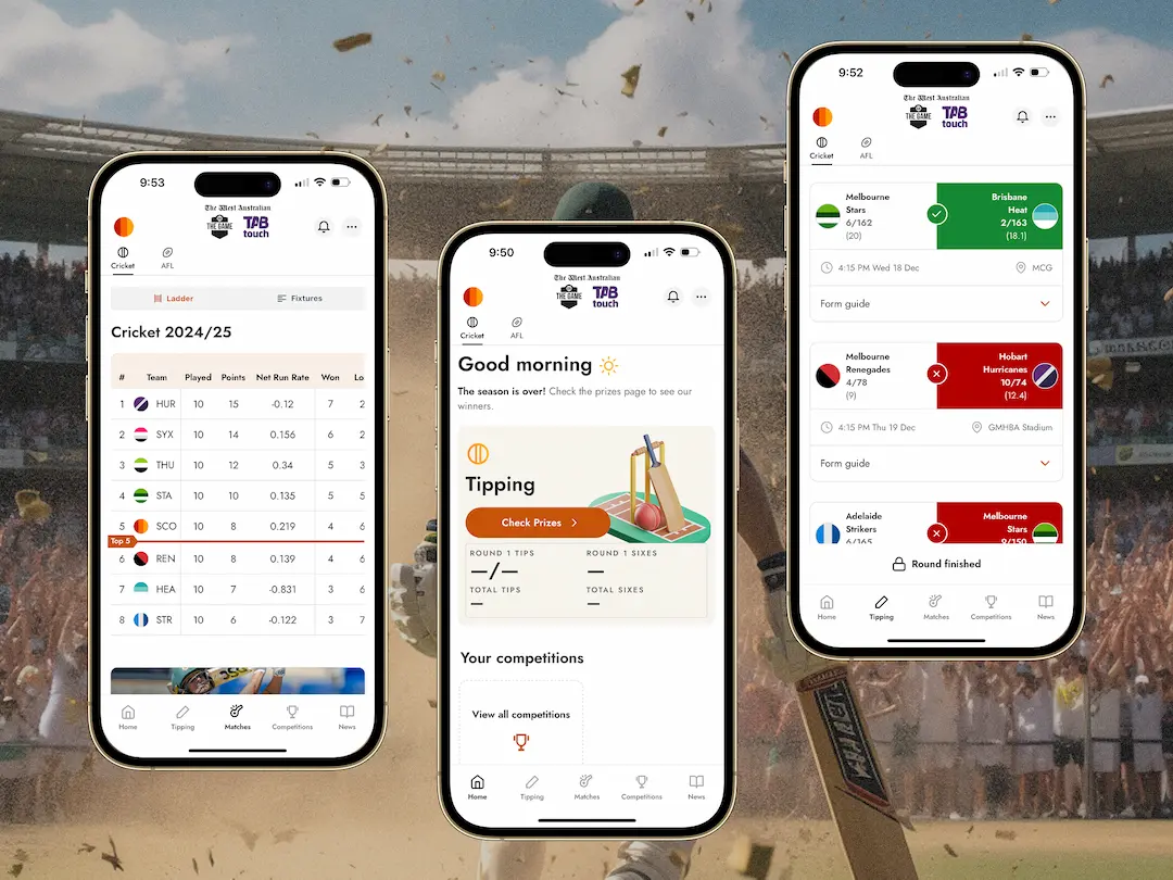 7 West Media - The Game Mobile App